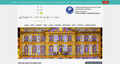 Desktop Screenshot of gibert-immobilier.fr